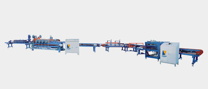 MS-3全自動干式多刀切割磨邊生產線